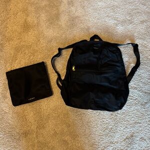Tumi Black Backpack